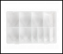 Sealey ABBOXMED Assortment Box with 8 Removable Dividers
