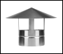 Sealey ABI1000AK4 Stainless Steel Exhaust/Flue Rain Cap for ABI600 & ABI1000 120mm