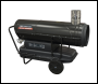Sealey ABI1700 Space Warmer® Indirect Kerosene/Diesel Heater with Wheels 170,000Btu/hr