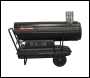 Sealey ABI1700 Space Warmer® Indirect Kerosene/Diesel Heater with Wheels 170,000Btu/hr