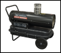 Sealey ABI600 Space Warmer® Indirect Kerosene/Diesel Heater with Wheels 68,000Btu/hr