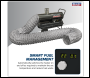 Sealey ABI600COMBO Space Warmer® Indirect Kerosene/Diesel Heater 68,000Btu/hr with 5M Ducting
