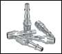 Sealey AC04 PCL Screwed Adaptor Male 1/4 inch BSPT - Pack of 5