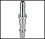 Sealey AC06 PCL Adaptor Tailpiece 1/4 inch  Bore Hose - Pack of 5