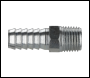 Sealey AC09 PCL Screwed Tailpiece Male 1/4 inch BSPT - 3/8 inch  Hose - Pack of 5