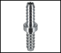 Sealey AC10 PCL Double End Hose Connector 1/4 inch  Hose - Pack of 5