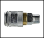 Sealey AC23 PCL Coupling Body Male 1/2 inch BSPT