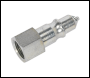 Sealey AC24 PCL Screwed Adaptor Female 3/8 inch BSPT - Pack of 2