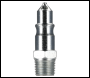 Sealey AC25 PCL Screwed Adaptor Male 3/8 inch BSPT - Pack of 2