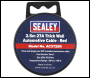Sealey AC2725R 27A Thick Wall Automotive Cable 2.5m - Red