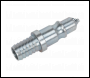 Sealey AC27 PCL Adaptor Tailpiece 1/2 inch  Bore Hose - Pack of 2
