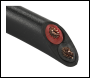 Sealey AC2830TWTK Thick Wall Flat Automotive Cable Twin 2 x 2mm² 28/0.30mm 30m - Black