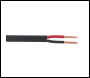 Sealey AC2830TWTN Thin Wall Flat Automotive Cable Twin 2 x 2mm² 28/0.30mm 30m - Black