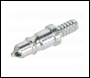 Sealey AC28 PCL Adaptor Tailpiece 3/8 inch  Bore Hose - Pack of 2