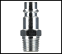 Sealey AC34 PCL Screwed Adaptor Male 1/4 inch BSPT - Pack of 2