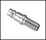 Sealey AC36 PCL Adaptor Tailpiece 3/8 inch  Bore Hose - Pack of 2