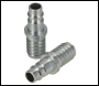 Sealey AC37 PCL Adaptor Tailpiece 1/2 inch  Bore Hose - Pack of 2