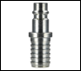 Sealey AC37 PCL Adaptor Tailpiece 1/2 inch  Bore Hose - Pack of 2