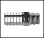 Sealey AC40 PCL Screwed Tailpiece Male 1/4 inch BSPT - 1/2 inch  Hose - Pack of 5