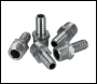 Sealey AC41 PCL Screwed Tailpiece Male 3/8 inch BSPT - 3/8 inch  Hose - Pack of 5