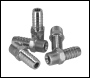 Sealey AC42 PCL Screwed Tailpiece Male 3/8 inch BSPT - 1/2 inch  Hose - Pack of 5