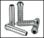 Sealey AC45 PCL Coned Tailpiece 5/16 inch  Hose - 1/4 inch BSPT Union Nut - Pack of 5