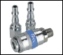 Sealey AC60 PCL Air Tool Coupling Kit 1/4 inch BSPT 3pc