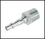Sealey AC68 PCL Screwed Adaptor Male 1/2 inch BSPT - Pack of 5