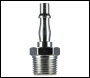 Sealey AC68 PCL Screwed Adaptor Male 1/2 inch BSPT - Pack of 5