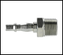 Sealey AC68 PCL Screwed Adaptor Male 1/2 inch BSPT - Pack of 5