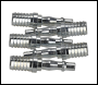 Sealey AC71 PCL Adaptor Tailpiece 1/2 inch  Bore Hose - Pack of 5