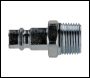 Sealey AC83 PCL Screwed Adaptor Male 3/8 inch BSPT - Pack of 2