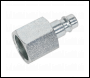 Sealey AC86 PCL Screwed Adaptor Female 1/2 inch BSPT - Pack of 2