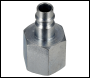 Sealey AC86 PCL Screwed Adaptor Female 1/2 inch BSPT - Pack of 2
