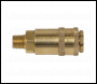 Sealey AC91 PCL Non-Corrodible Coupling Body Male 1/4 inch BSPT