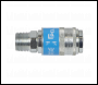 Sealey AC95 PCL Safeflow Safety Coupling Body Male 1/2 inch BSPT