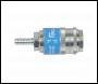 Sealey AC96 PCL Safeflow Safety Coupling Body Tailpiece for 1/4 inch  Hose