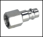 Sealey ACH60 High Flow Air Tool Coupling Kit 1/4 inch BSPT