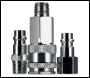 Sealey ACH60 High Flow Air Tool Coupling Kit 1/4 inch BSPT