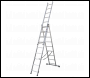 Sealey ACL3 Aluminium Extension Combination Ladder 3x9 EN 131