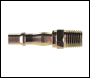 Sealey ACX04 Screwed Adaptor Male 1/4 inch BSPT - Pack of 5