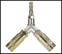 Sealey ACX55 Twin Coupling Y-Adaptor