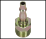 Sealey ACX68 Screwed Adaptor Male 1/2 inch BSPT - Pack of 5