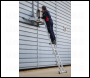 Sealey AFPL1 Aluminium Folding Platform Ladder 4-Way EN 131