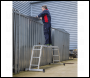 Sealey AFPL1 4-Way Aluminium Folding Platform Ladder - EN 131