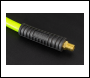 Sealey AHFC10 High-Visibility Air Hose with 1/4 inch BSP Unions 10m x 8mm