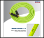 Sealey AHFC1538 High-Visibility Air Hose with 1/4 inch BSP Unions 15m x 10mm