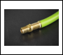 Sealey AHH10 High-Visibility Hybrid Air Hose with 1/4 inch BSP Unions 10m x 8mm