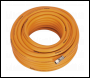 Sealey AHHC20 Air Hose 20m x Ø8mm Hybrid High-Visibility with 1/4 inch BSP Unions