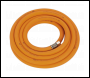 Sealey AHHC538 Air Hose 5m x Ø10mm Hybrid High-Visibility with 1/4 inch BSP Unions